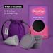 DivaCup Model 1: Leak-Free Menstrual Cup for Feminine Hygiene | BPA-Free | Shaker Cup Included - Buy Online on GoSupps.com