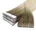 Youngsee Balayage Virgin Tape In Extensions | Real Hair Light Brown Ombre Blonde | 40cm 10g Remy Hair | 5 Pcs #9a/10/800 - Buy Online on GoSupps.com