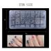 Niceneeded Nail Art Stamping Kit | 5-Piece Flower Templates for DIY Manicure | Perfect for Creative Nail Art | International Shipping Available - Buy Online on GoSupps.com