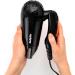 BaByliss Travel Dry 2000W Hair Dryer - Dual Voltage, Lightweight, Compact Folding Handle - Black & Orange Floral Pattern - Buy Online on GoSupps.com
