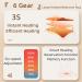 FUYAO Infrared Underfloor Heating Carpet - 60 Heating Levels Waterproof Perfect for Yoga - 50x180 cm International Shipping Available - Buy Online on GoSupps.com