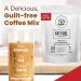 Fat Fuel Co. Keto Meal Replacement Coffee - 15 Instant Packets with MCT Oils, Coconut Oil, Grass Fed Butter, and Redmond Real Salt - Buy Online on GoSupps.com