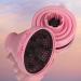 Rizos Curls Pink Collapsible Hair Diffuser for Drying Curly Hair (for attaching to hair dryer). Perfect for Wash N' Go & Travel!
