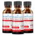 Approved Science Athletol - Rapid Athlete's Foot Relief - Undecylenic Acid (25% USP) & Tea Tree Oil - All Natural Vegan Friendly Formula - 3 Bottles .5 Fl. Oz