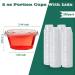 200 Sets 2 oz Disposable Plastic Portion Cups with Lids for Sauces, Jello Shots, and Souffles - Buy Online on GoSupps.com