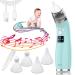 Baby Nasal Aspirator, Holnkme Electric Nose Suction with 4 Silicone Nose Tips for Infants with 3 Levels of Suction&Music Soothing Function Rechargeable Portable for Newborns and Toddlers