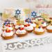 INNORU Mazel Tov Cupcake Toppers Congratulations Party Decorations Engagement Baby Shower Bar Mitzvah Birthday Wedding Jewish Party Decorations Supplies Pack of 24 Glitter - Buy Online on GoSupps.com