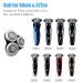 SH60/72 Replacement Heads Compatible with Philips Norelco 6000 Series - Upgraded Shaver Heads for S6810 S6820 S6850 S6880/81 - 3 Pack - Buy Online on GoSupps.com