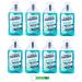 8x Pasta del Capitano Collutorio Antiplacca - Anti-Plaque Mouthwash Oral Hygiene 400ml + Beni Culinari Free Keychain