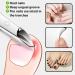 Cuticle Trimmer Professional Cuticle Nippers Rubber Coated Handle Manicure Tools Stainless Steel Cuticle Cutter for Nails (5mm) - Buy Online on GoSupps.com