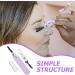 POPETPOP Heated Eyelash Curler - Portable Electric Curling Wand with 3 Modes USB Rechargeable for Long-Lasting Lashes - Ideal for Women - Buy Online on GoSupps.com