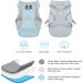 Dog Cooling Vest & Coat - Adjustable Absorbent Jacket for All Breeds | Perfect for Summer & Hot Weather - Size M Blue - Buy Online on GoSupps.com