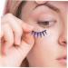 HONMEET 5Pairs Colorful Fake Program Eyelashes False Eyelashes For Women For Party Professional Makeup Natural Appearance Easy To Use 43x1cm as shown 1 - Buy Online on GoSupps.com