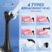 Saker Tooth Polisher Kit - Rechargeable Dental Polisher with 12 Brush Heads LED Light & 5 Speed Modes - Waterproof Teeth Whitening Tool for Perfect Smiles - Buy Online on GoSupps.com