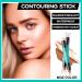 HOSAILY 2 Colors Double Head Contour Stick Highlighter Concealer Pen 2 in 1 Bronzer Contouring Highlight Stick Waterproof Cream Contour Stick Face Brighten Facial Shape Makeup Pencil 02# - Buy Online on GoSupps.com