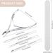 Lusofie 5Pcs Cuticle Nipper Trimmer Set | Stainless Steel Manicure Tools for Fingernails & Toenails - Buy Online on GoSupps.com