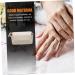 minkissy Nail Art Bowls Soaking Bowl Nail Salon Supplies Nails Exfoliating Containers Soaking Container Nail Manicure Bowls Nail Art Accessory Manicure Tool Nail Bowls Organizer Snack Wood 28x15.5cm Grey - Buy Online on GoSupps.com
