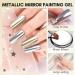 Makartt Painting Gel Nail Polish UV: Rose and Gold Chrome Mirror Metallic Effect - for Nail Art - Buy Online on GoSupps.com