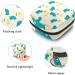 Cartoon Dinosaur Pattern Sanitary Napkin Storage Bag - Menstrual Cup Pouch & Nursing Pad Holder (Multicolor) - Buy Online on GoSupps.com