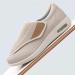 Adjustable Diabetic Shoes for Men - Lightweight Slippers with Air Cushion and Breathable Mesh - Beige, Size 11 - Buy Online on GoSupps.com