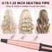 Buy 1 1/4 Inch Ceramic Curling Iron | Dual Voltage Beach Waver Hair Crimper for Women - International Shipping - Buy Online on GoSupps.com