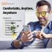 Bloomoak 99.9% Blue Light Blocking Glasses | Reading & Gaming | Relieve Eye Fatigue & Improve Sleep | Yellow Reading Glasses 3.0x - Buy Online on GoSupps.com