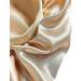 Satin Sleep Cap for Long Hair with Hair Tie and Headband - Extra Large Bonnet for Braids, Dreadlocks, Curly Hair | Champagne Color - Buy Online on GoSupps.com