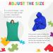 Sensory Owl Full Body Sock - Green Size M (max 125cm) | ADHD Autism Relief Toy for Stress & Anxiety | Deep Pressure Stimulation Lycra Wrap for Sensory Therapy - Buy Online on GoSupps.com