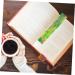 STOBOK 4 Cavity Bookmark Maker 2pcs Bookmark Mold Rectangle Student Silica Gel Chocolate Fondant Molds White 2x2pcs 15.8X14.8cmx2pcs - Buy Online on GoSupps.com
