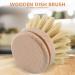 Yantan Washing Up Brush Dish Brush 6 Pcs Replacement Brush Heads Wooden Cleaning Dish Brush Refillable Kitchen Beech - Buy Online on GoSupps.com
