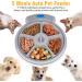 Casfuy 5-Meals Automatic Cat Feeder - Programmable Timer, Voice Recorder, Portion Control - For Cats and Small-Medium Dogs - Buy Online on GoSupps.com