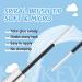 KevKev 10ml Clear Lash Glue | Long Lasting Waterproof Eyelash Extension Glue | Mild Formula | 48 Hour Cluster Lash Adhesive | Includes Remover Cotton Swabs - Buy Online on GoSupps.com