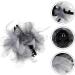 GALPADA Pearl Organza Flower Hair Clip Tiara Hair Pin Hair Barrettes Hair Decorations for Women Fashion Hair Clips Vintage Hair Accessories for Women Temperament Miss Grip Yarn - Buy Online on GoSupps.com