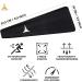 French Fitness Revolution Stretchy Sports Headband for Men & Women | Moisture-Wicking Workout Hair Band for Walking Cycling Basketball & Yoga - Unity Size - American Black - Buy Online on GoSupps.com