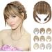 Clip in Fringe Synthetic Headband Bangs Extension Fake Hair Blunt Fringe with Long Sides for Women Natural False Black Brown Blonde Bang Bangs Hair Clip(27B-613) - Buy Online on GoSupps.com