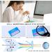 Blue Light Reading Glasses | Amber & Blue 2pcs | Blue Light Blocking for Men & Women - Buy Online on GoSupps.com