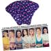 Reusable Cloth Menstrual Pads Set - Charcoal Washable Incontinence Towels, Light Purple - 1 Count - Buy Online on GoSupps.com