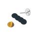 STALEKS Pododisc 20 mm Pedicure + 5 Replacement File 180 Grit Professional Home Use Stainless Steel (PDset-20)