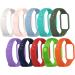 10-Pack Lemspum Sport Silicone Wrist Bands for Xiaomi Redmi Band 2 - Waterproof Replacement Straps, One Size 5.5-8.7 - Buy Online on GoSupps.com