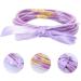 Ciieeo 1pc Ribbon Glitter Bracelet Filled Soft Bracelet Bowknot Bangle Bracelet Jelly Bracelets for Girls Accessories for Men Creative Bracelet Christmas Socks Plastic Man Purple Simple Purple 7.5x7.5cm - Buy Online on GoSupps.com