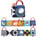 Bexdug Baby Fabric Book | High-Contrast Sensory Toy for Brain Development | Washable Early Education Activity Book for Tummy Time & Play - Buy Online on GoSupps.com