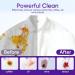 Eco-Friendly Lavender Laundry Detergent Sheets - 300 Loads Plastic-Free Travel-Friendly - Fisroa Liquidless Washer Strips - Buy Online on GoSupps.com