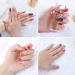 MWOOT 16 Sheet French Art Nail Stickers | DIY Self-Adhesive Nail Art Decals & Nail Files for Manicure Decoration - Buy Online on GoSupps.com