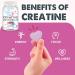 3000 MG Creatine Monohydrate Tablets for Men & Women | BCAA & Hydrolyzed Collagen Chews for Performance & Recovery | Dragon Fruit Flavor | 90 Count - Buy Online on GoSupps.com