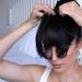 Glamza Clip In Fringe - Black Sideburns Bangs Hairpiece Topper - Buy Online on GoSupps.com