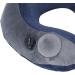 Cyllde Self-Bladable Travel Cushion | U-Shaped Neck Support | Dark Blue & Gray | Portable & Comfortable for Sleeping | International Shipping - Buy Online on GoSupps.com