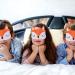 RUITASA 3D Cute Orange Fox Animal Sleeping Eye Mask for Kids and Adults - Super Soft Plush Blindfold for Travel and Sleep - Buy Online on GoSupps.com