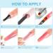PEACECOLOR 60ML Slip Solution Cleanser Plus with Quick Building Nail Tips Transparent False Nail Fixed Clip Dual End Nail Brush Glass Cup Kit for Poly Nail Extension Nail Gel Kit DIY for Beginners color 195 - Buy Online on GoSupps.com