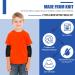 Buy 2 Pairs Kids Elbow Brace Compression Sleeves - Tennis Elbow Support & Weightlifting Pads for Boys & Girls - Elbow Protectors for Sports & Gym - Buy Online on GoSupps.com