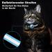 Mouyou Airtag Cat Collar - Soft Reflective Nylon with Bell & Safety Clasp | Adjustable 22-34cm Blue Tracking Collar with Airtag Case - Buy Online on GoSupps.com